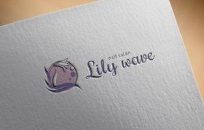 Aihyara (aihyara)さんのネイルサロン　Ｌｉｌｙ　wave　の　ロゴとタイトへの提案