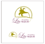 浅野兼司 (asanokenzi)さんのネイルサロン　Ｌｉｌｙ　wave　の　ロゴとタイトへの提案
