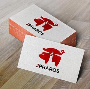 vimgraphics (vimgraphics)さんの灯台と豚をモチーフにした「㈱ジェイファロス」の会社ロゴへの提案
