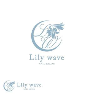 nekofuさんのネイルサロン　Ｌｉｌｙ　wave　の　ロゴとタイトへの提案