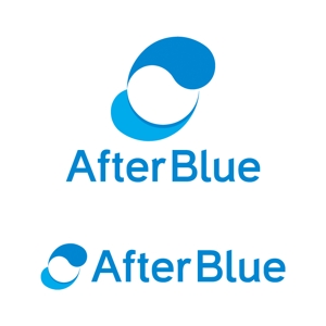 tsujimo (tsujimo)さんのシステムサポート等の新会社「After Blue 株式会社」のロゴへの提案