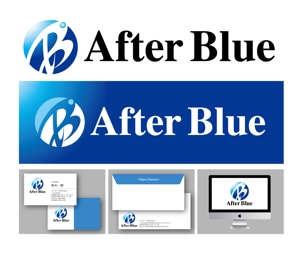 King_J (king_j)さんのシステムサポート等の新会社「After Blue 株式会社」のロゴへの提案