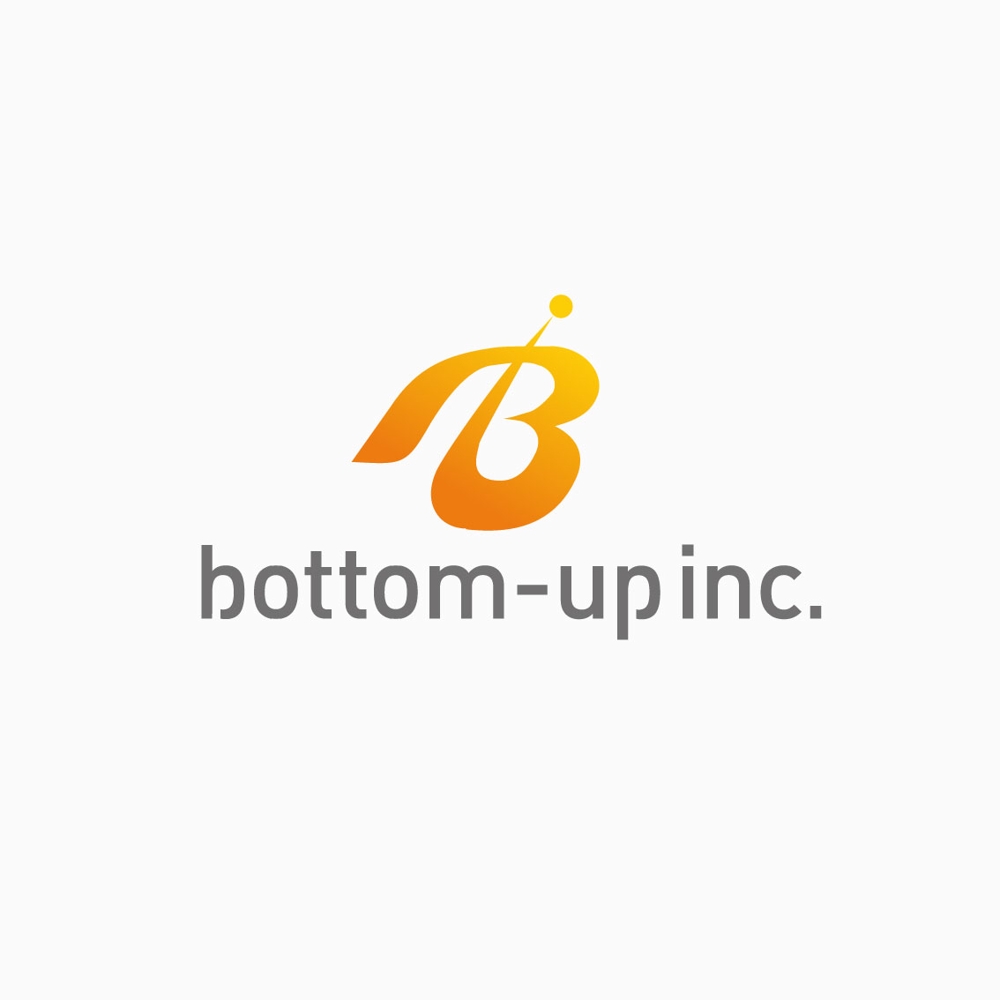ボトムアップ株式会社のロゴ制作