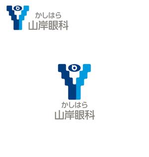 taguriano (YTOKU)さんの新規開業「かしはら山岸眼科」ロゴへの提案