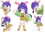 藤島もゆ (chomomo)さんの忍者のキャラクターデザインへの提案