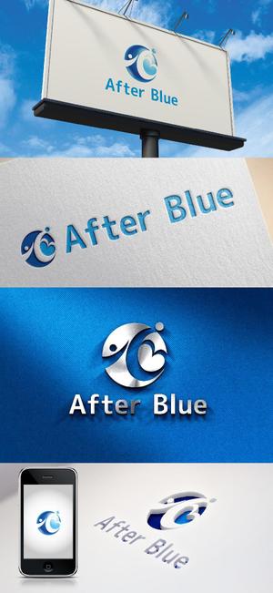 k_31 (katsu31)さんのシステムサポート等の新会社「After Blue 株式会社」のロゴへの提案