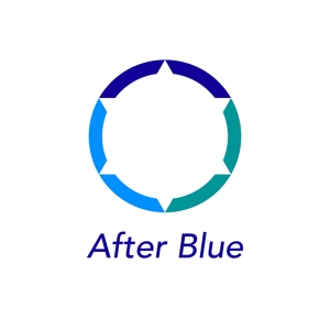 maamademusic (maamademusic)さんのシステムサポート等の新会社「After Blue 株式会社」のロゴへの提案