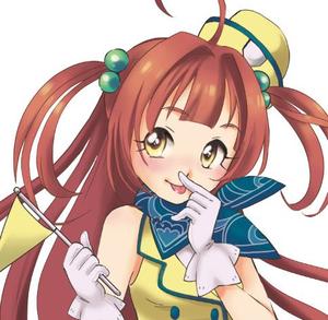 Stoneberry (Stoneberry)さんの人差し指で鼻の下をこするバスガイドさんのイラスト制作への提案