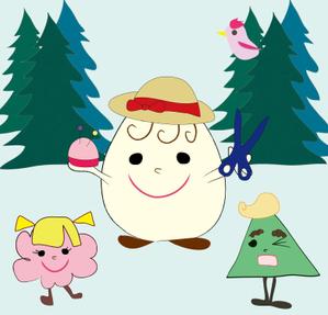 坂井_aprils (makitanu)さんのハンドメイド好きが集まる「トミオマルシェ」のキャラクターデザインへの提案