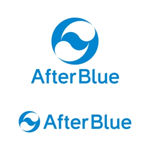 tsujimo (tsujimo)さんのシステムサポート等の新会社「After Blue 株式会社」のロゴへの提案