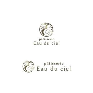 Yolozu (Yolozu)さんの洋菓子店 「Eau du ciel」のロゴへの提案
