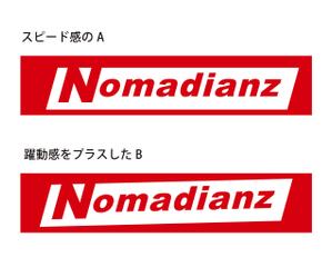 T.K.graphic (sumotiti)さんのスポーツブランド「Nomadianz 」のロゴ作成への提案