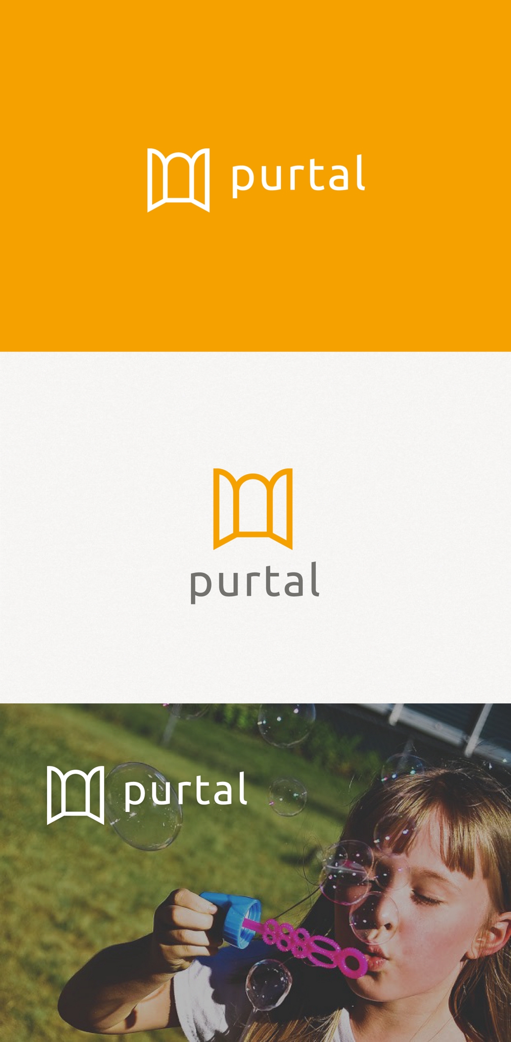 放課後デイサービス「purtal」のロゴ