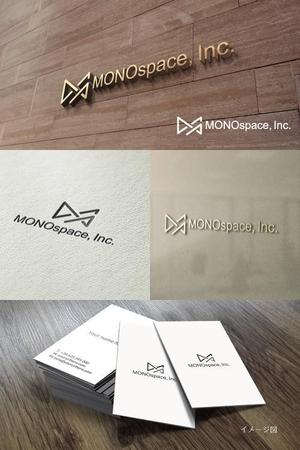 coco design (tomotin)さんのクリエイティブチーム「MONOspace」の企業ロゴへの提案