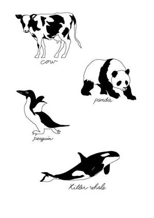 うさぎいち (minagirura27)さんのシンプルな動物デザインへの提案