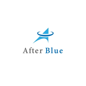 わんでざいん ()さんのシステムサポート等の新会社「After Blue 株式会社」のロゴへの提案