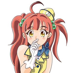 adデザイン (adx_01)さんの人差し指で鼻の下をこするバスガイドさんのイラスト制作への提案