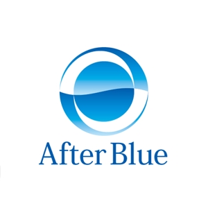 魔法スタジオ (mahou-phot)さんのシステムサポート等の新会社「After Blue 株式会社」のロゴへの提案