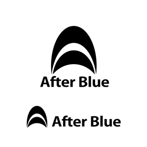 katu_design (katu_design)さんのシステムサポート等の新会社「After Blue 株式会社」のロゴへの提案