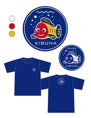Pepper (ideogram)さんのご当地Tシャツ（栃木県宇都宮市）「きぶな」のTシャツデザインへの提案