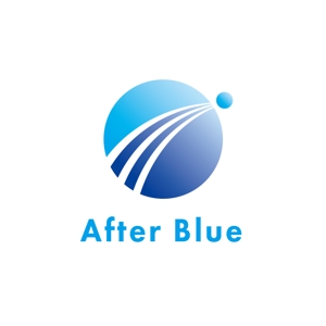 ATARI design (atari)さんのシステムサポート等の新会社「After Blue 株式会社」のロゴへの提案