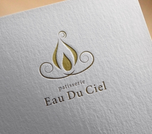 zizi_0427 (zizi_0427)さんの洋菓子店 「Eau du ciel」のロゴへの提案