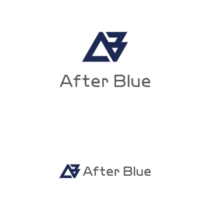 仲藤猛 (dot-impact)さんのシステムサポート等の新会社「After Blue 株式会社」のロゴへの提案