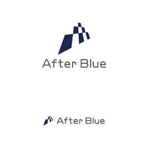 仲藤猛 (dot-impact)さんのシステムサポート等の新会社「After Blue 株式会社」のロゴへの提案