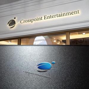 late_design ()さんの映像制作会社『株式会社クロスポイント・エンターテインメント」の会社ロゴへの提案