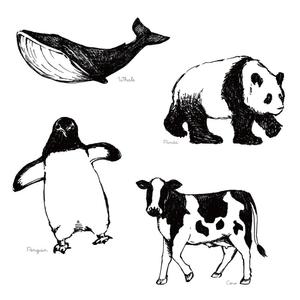 Osumi (Osumibuhi)さんのシンプルな動物デザインへの提案