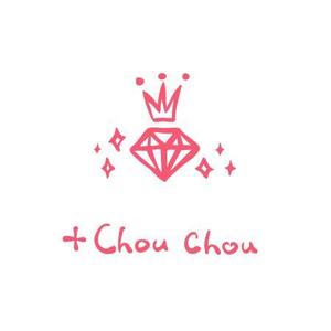 ナカムラ*コウ (studioWB)さんのまつ毛エクステンション・ネイルの店舗「+chou chou」のロゴ作成への提案