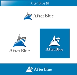 FISHERMAN (FISHERMAN)さんのシステムサポート等の新会社「After Blue 株式会社」のロゴへの提案