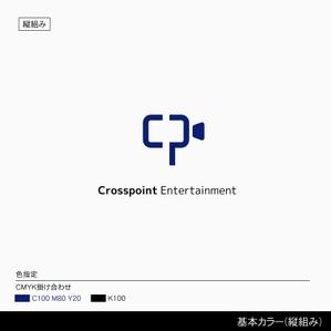 しま (shima-z)さんの映像制作会社『株式会社クロスポイント・エンターテインメント」の会社ロゴへの提案