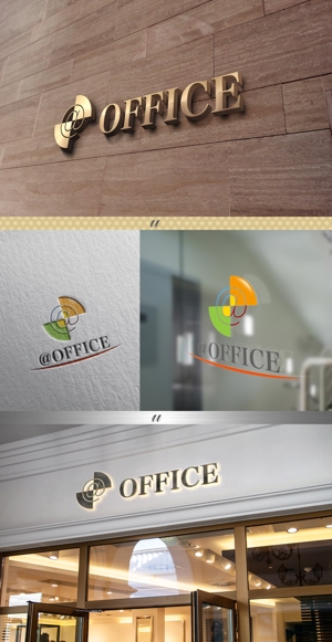 ukokkei (ukokkei)さんのレンタル（バーチャル）オフィス、@OFFICE (アットオフィス)のロゴへの提案