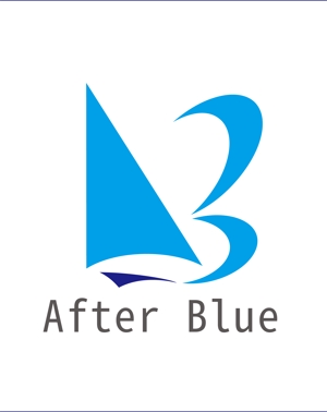 KPN DESIGN (sk-4600002)さんのシステムサポート等の新会社「After Blue 株式会社」のロゴへの提案