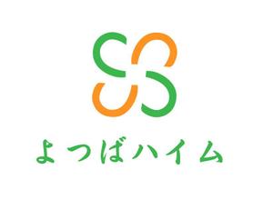 ぽんぽん (haruka322)さんの知的障害者グループホーム「よつばハイム」のロゴへの提案