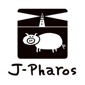 青木青一郎 (torymanz)さんの灯台と豚をモチーフにした「㈱ジェイファロス」の会社ロゴへの提案