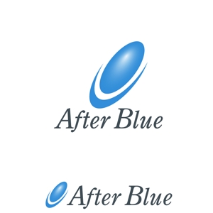 あどばたいじんぐ・とむ (adtom)さんのシステムサポート等の新会社「After Blue 株式会社」のロゴへの提案