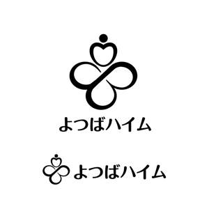 katu_design (katu_design)さんの知的障害者グループホーム「よつばハイム」のロゴへの提案