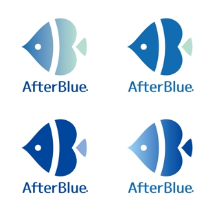 THE_watanabakery (the_watanabakery)さんのシステムサポート等の新会社「After Blue 株式会社」のロゴへの提案