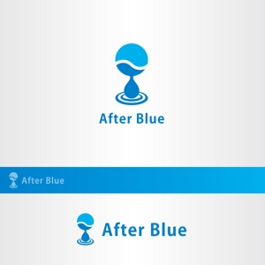 昂倭デザイン (takakazu_seki)さんのシステムサポート等の新会社「After Blue 株式会社」のロゴへの提案