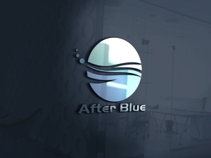 sriracha (sriracha829)さんのシステムサポート等の新会社「After Blue 株式会社」のロゴへの提案