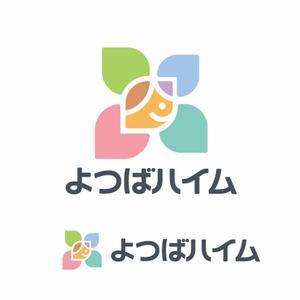 agnes (agnes)さんの知的障害者グループホーム「よつばハイム」のロゴへの提案