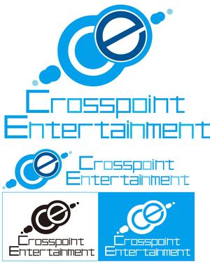 松本トシユキ (tblue69)さんの映像制作会社『株式会社クロスポイント・エンターテインメント」の会社ロゴへの提案