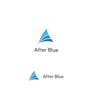 Aton (Aton)さんのシステムサポート等の新会社「After Blue 株式会社」のロゴへの提案