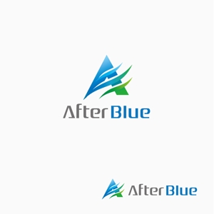 atomgra (atomgra)さんのシステムサポート等の新会社「After Blue 株式会社」のロゴへの提案