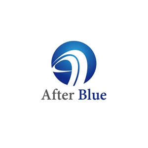 haruru (haruru2015)さんのシステムサポート等の新会社「After Blue 株式会社」のロゴへの提案