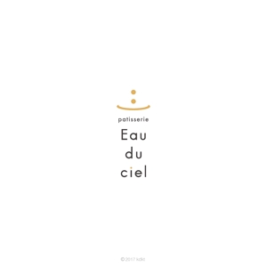 kdkt (kdkt)さんの洋菓子店 「Eau du ciel」のロゴへの提案