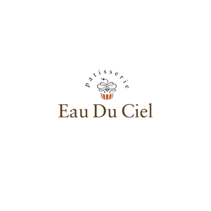 長谷 庄三 ()さんの洋菓子店 「Eau du ciel」のロゴへの提案