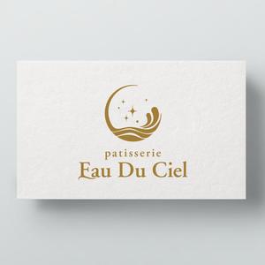 YOO GRAPH (fujiseyoo)さんの洋菓子店 「Eau du ciel」のロゴへの提案